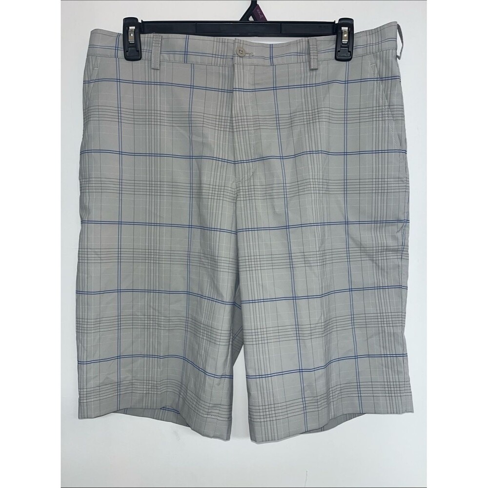 Nike Golf Sz 36 Performance Moisture-Wicking Gray Shorts Lightweight #golf